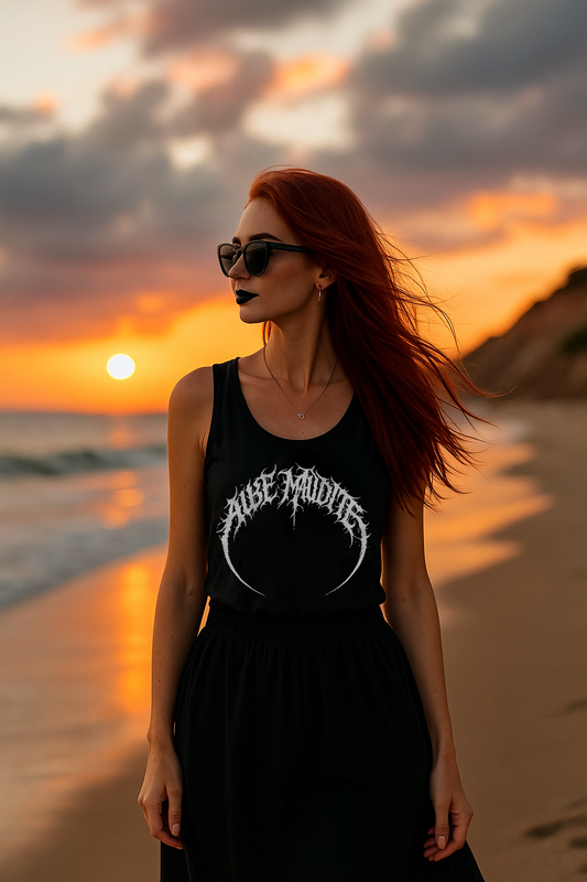 T-shirt Sans Manches Unisexe Aube Maudite