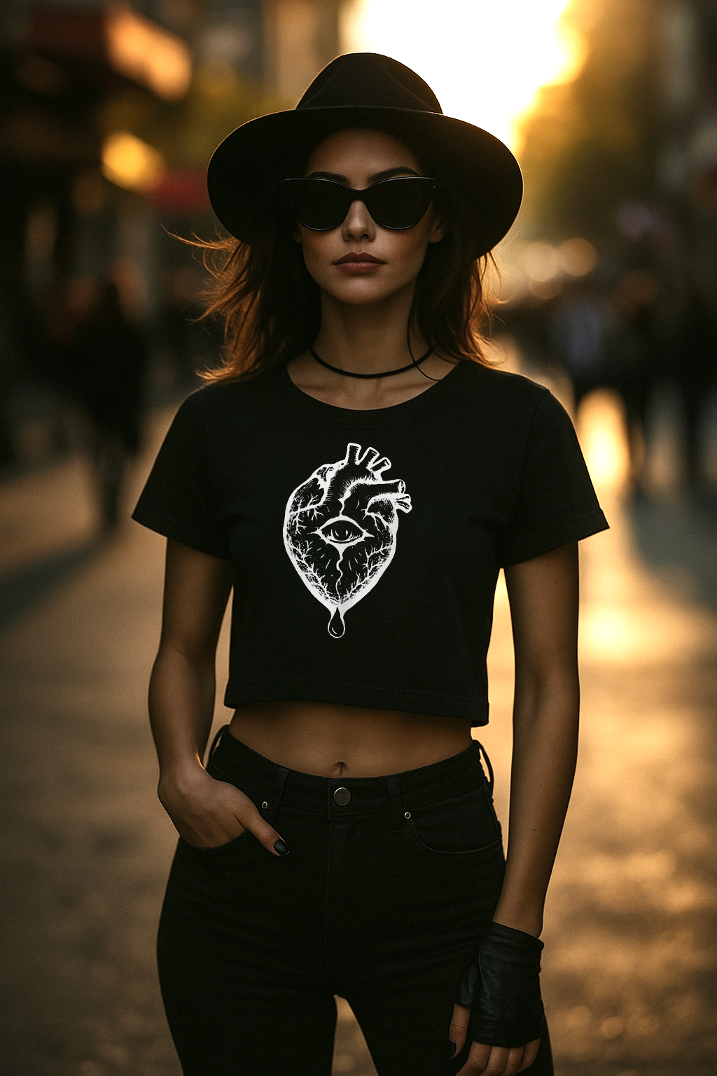 Crop top Ex Voto